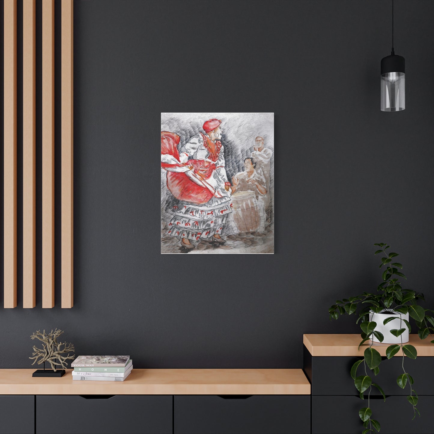 Fuerza de Bomba by Samuel Lind Canvas Print (Matte Stretched 1.25")
