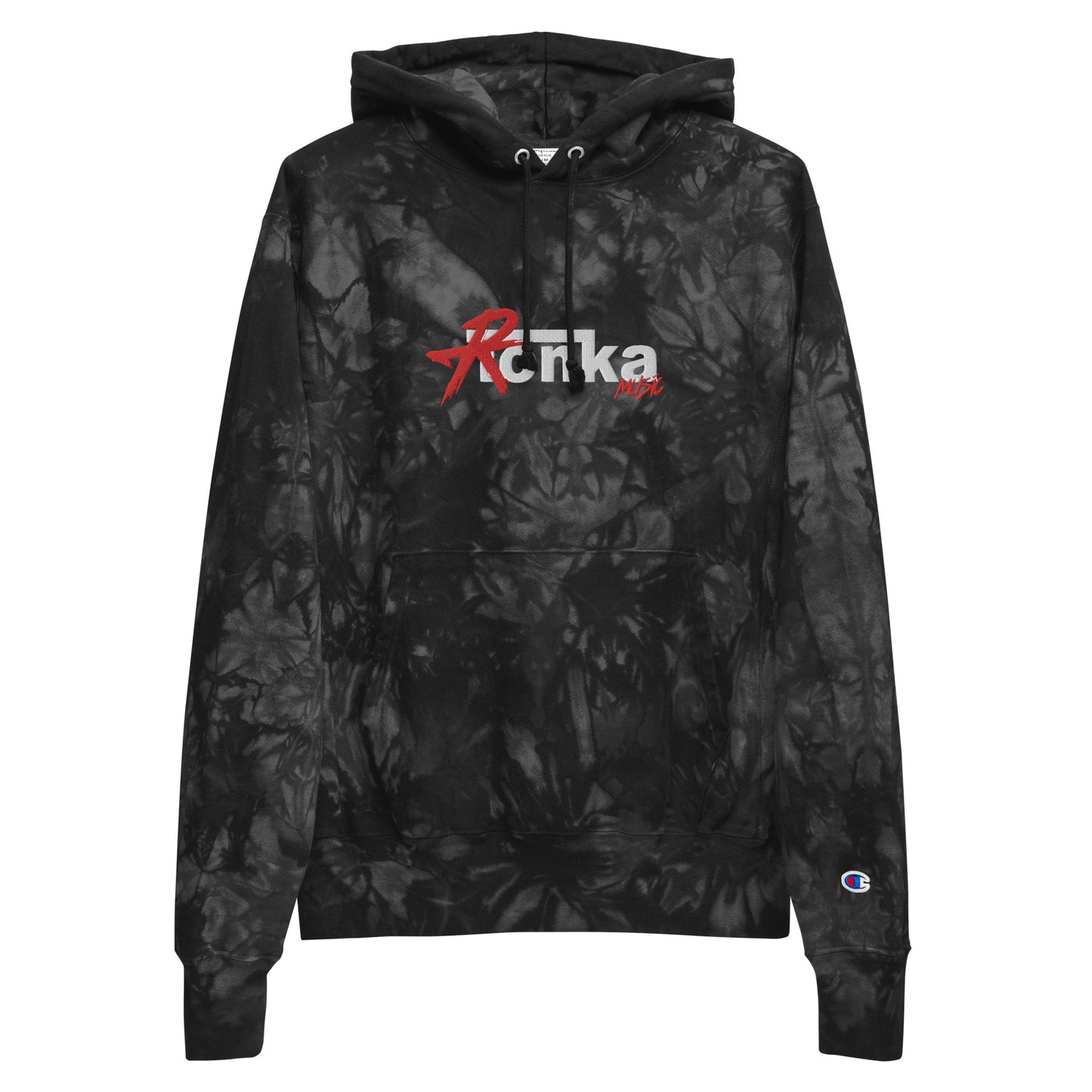 Ronka Music Unisex Champion tie-dye hoodie - Lind Studios
