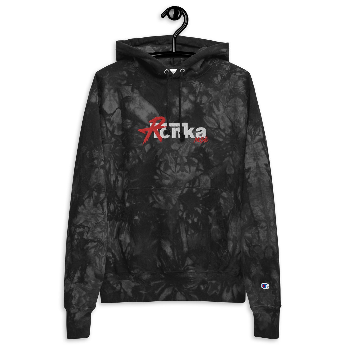 Ronka Music Unisex Champion tie-dye hoodie - Lind Studios