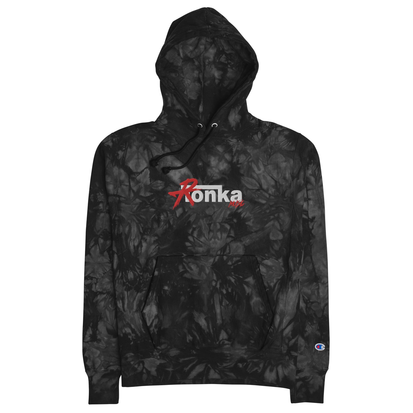 Ronka Music Unisex Champion tie-dye hoodie - Lind Studios