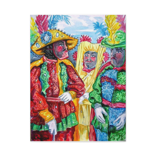 LOS CABALLEROS by Samuel Lind Canvas Print (Matte Stretched 1.25")