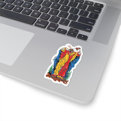 VEGIGANTE Sticker —  Kiss-Cut Decal for Laptops & Skateboards