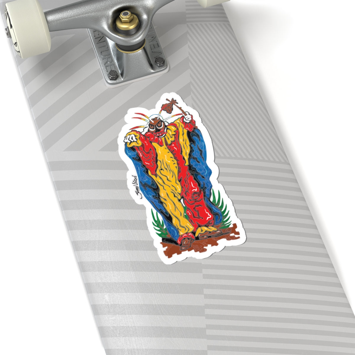 VEGIGANTE Sticker —  Kiss-Cut Decal for Laptops & Skateboards