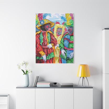 LOS CABALLEROS by Samuel Lind Canvas Print (Matte Stretched 1.25")