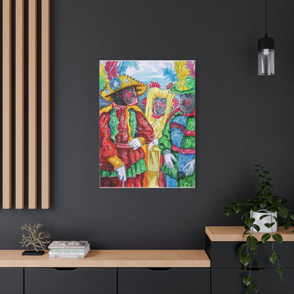 LOS CABALLEROS by Samuel Lind Canvas Print (Matte Stretched 1.25")