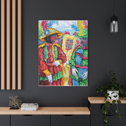 LOS CABALLEROS by Samuel Lind Canvas Print (Matte Stretched 1.25")
