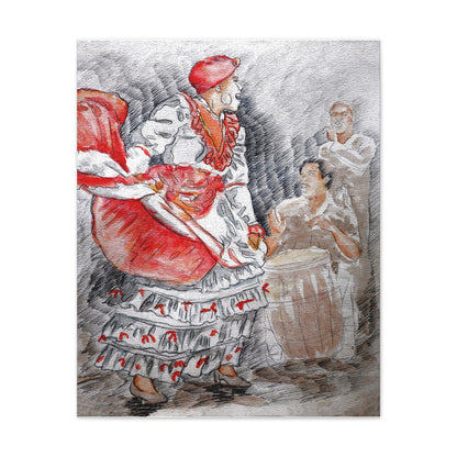 Fuerza de Bomba by Samuel Lind Canvas Print (Matte Stretched 1.25")